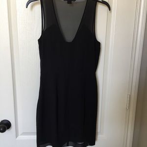 AX exchange black cocktail dress.